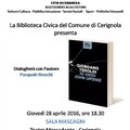 Locandina presentazione volume del