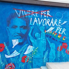 Murale per Giuseppe Di Vittorio