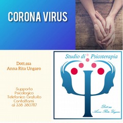 Coronavirus supporto psicologico dott ssa Ungaro