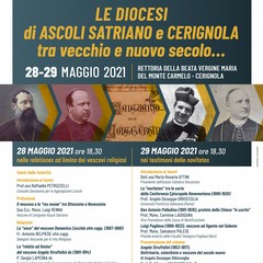 Locandina Le diocesi di Ascoli Satriano e Cerignola tra vecchio e nuovo secolo
