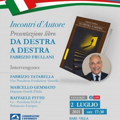 Locandina presentazione libro "Da destra a destra"