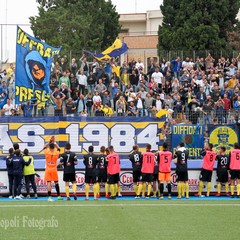 Esultanza con gli Ultras