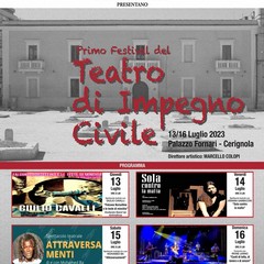 Festival Teatro di Impegno Civile Cerignola