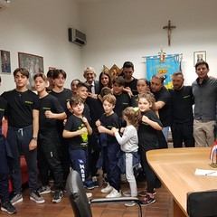 Foto di gruppo Fighters Sindaco e Assessore Dercole