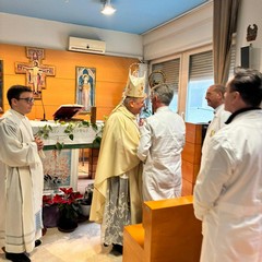 Giornata del Malato il vescovo Fabio in visita allOspedale di Cerignola G Tatarella