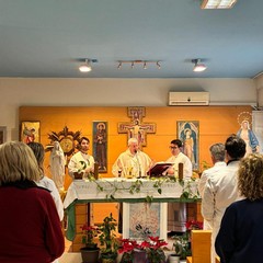 Giornata del Malato il vescovo Fabio in visita allOspedale di Cerignola G Tatarella