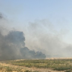 Incendio in via Grassano