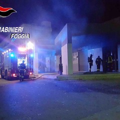 Immagine incendio a San Ferdinando di P