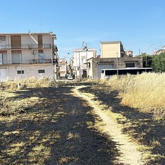 incendio al Piano delle Fosse