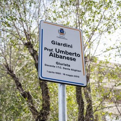 Intitolati a Umberto Albanese i giardini in via Milano di Cerignola