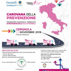 Locandina Carovana della Prevenzione