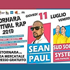 Locandina Stornara Festival Rap