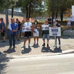 Manifestazione ambulanti a Cerignola foto