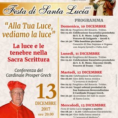 Manifesto Santa Lucia