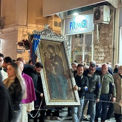 La Madonna di Ripalta ritorna in città: strade colme di gente a Cerignola