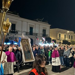 La Madonna di Ripalta ritorna in città: strade colme di gente a Cerignola