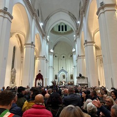 La Madonna di Ripalta ritorna in città: strade colme di gente a Cerignola