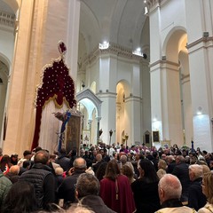 La Madonna di Ripalta ritorna in città: strade colme di gente a Cerignola