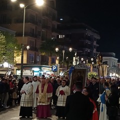 La Madonna di Ripalta ritorna in città: strade colme di gente a Cerignola