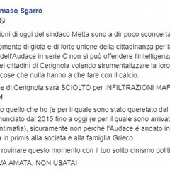 Post di Tommaso Sgarro