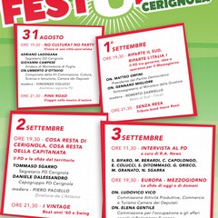 Programma Festa dell UNITA