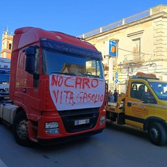 Protesta degli autotrasportatori