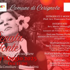 Renata Fonte, il coraggio di scegliere: l'evento a Cerignola