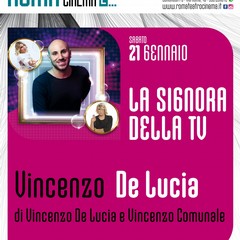 Locandina Vincenzo de Lucia_21 gennaio Roma Teatro Cerignola