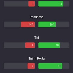 statistiche partita