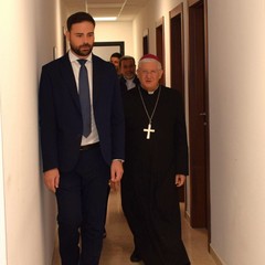 Vescovo Fabio al Commissariato della Polizia di Stato
