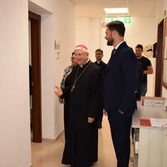 Vescovo Fabio al Commissariato della Polizia di Stato