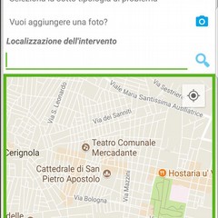 Videata per invio segnalazioni