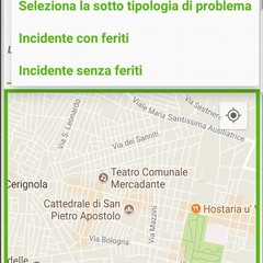 Videata segnalazioni incidenti