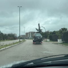 Incidente nei pressi dell'Ospedale Tatarella