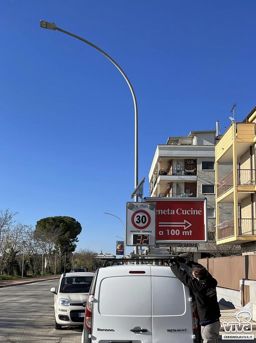 Continua l'installazione di dossi artificiali sulle strade di Cerignola 