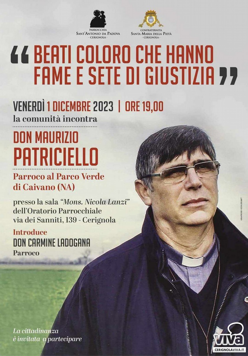 Don Maurizio Petrucciello a Cerignola