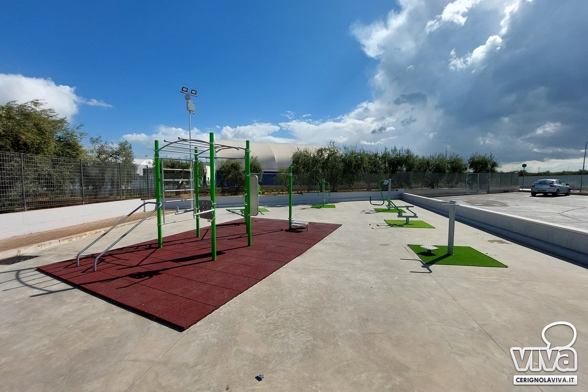 inaugurazione area fitness