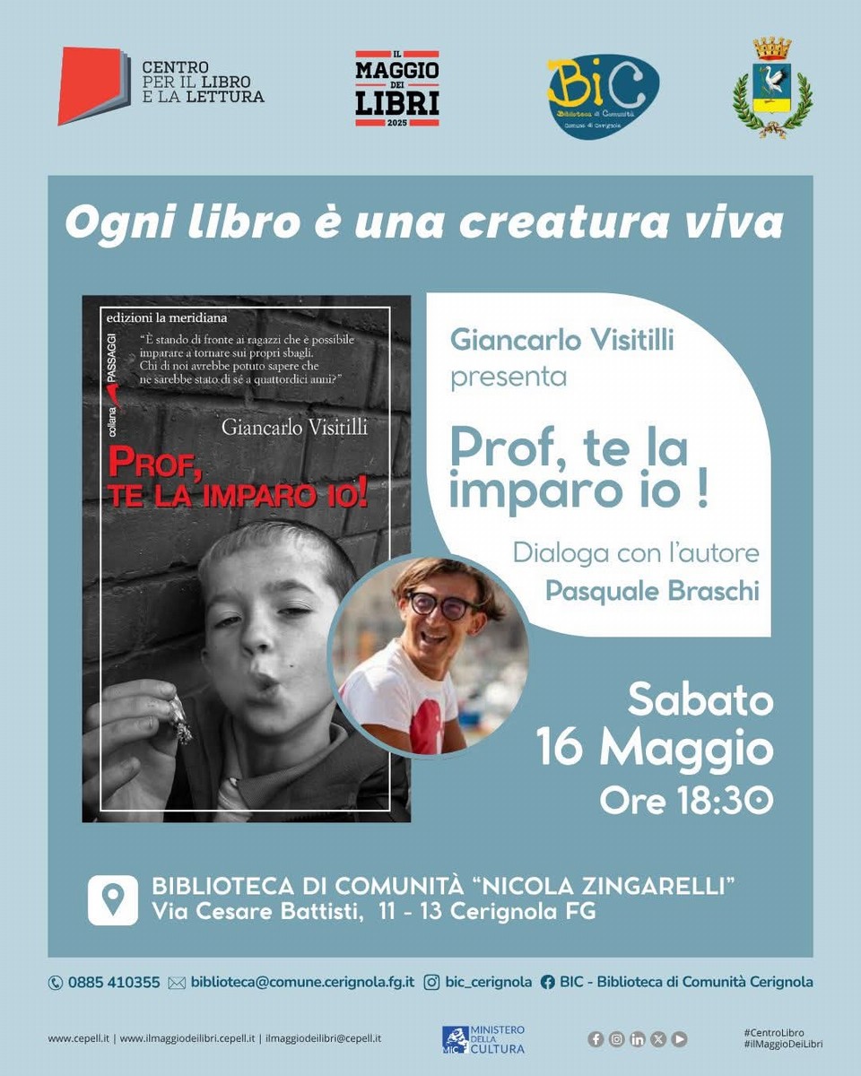 Locandina presentazione libro Visitilli