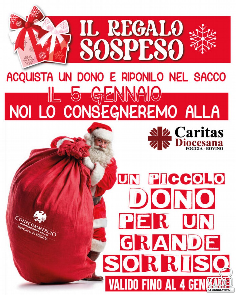 post regalo sospeso x