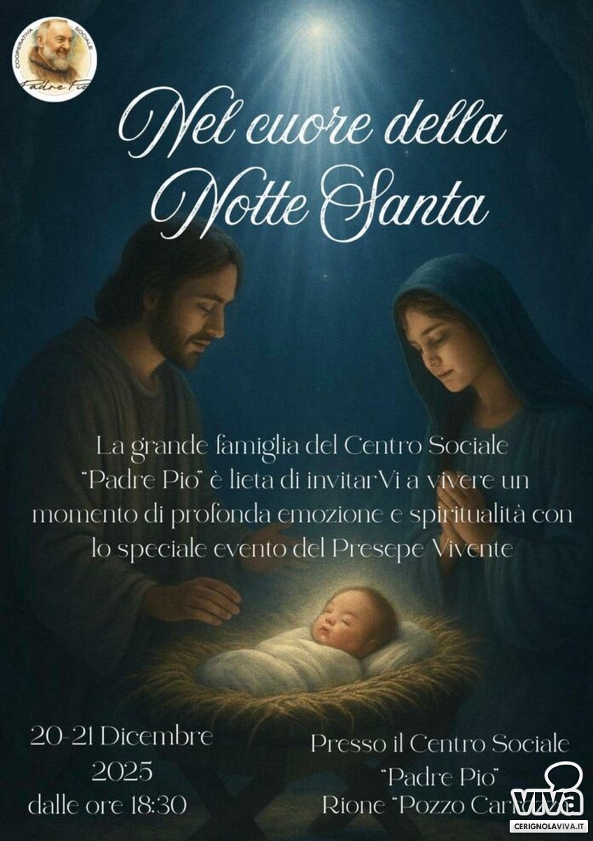 presepe vivente centro sociale Padre Pio