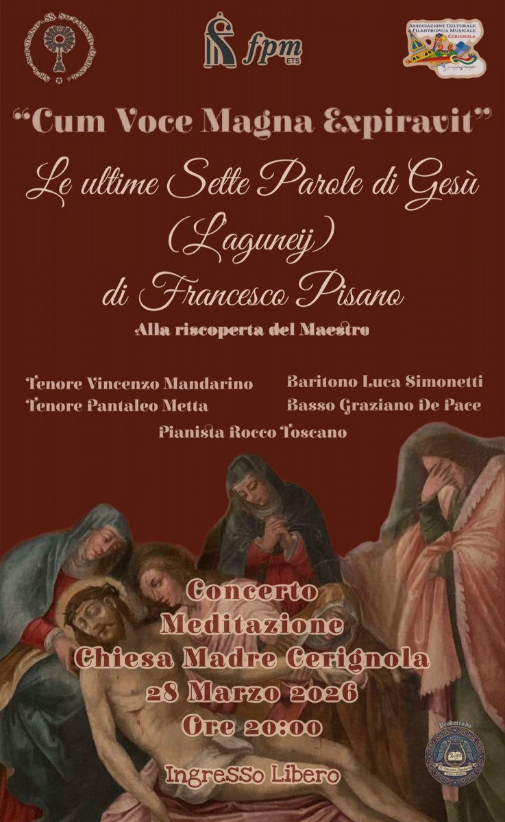 Locandina concerto meditazione