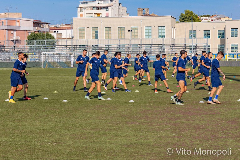 Allenamento Audace Cerignola. <span>Foto Vito Monopoli</span>