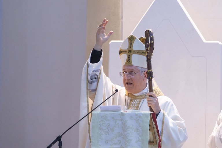 Monsignor Fabio Ciollaro. <span>Foto Vito Monopoli</span>