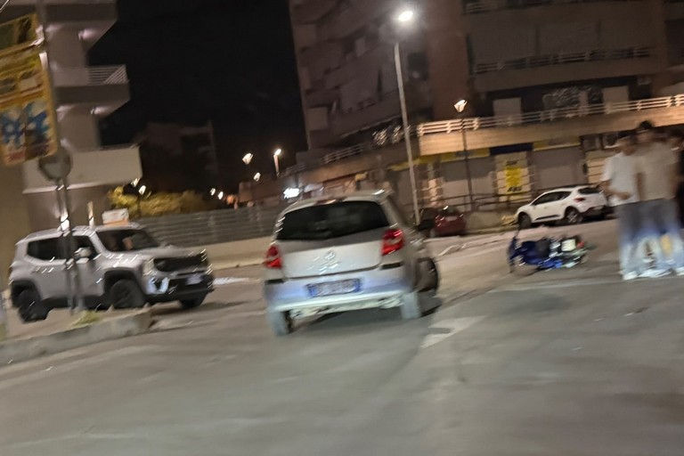 incidente scooter via giovanni falcone. <span>Foto Domenico Ziro</span>