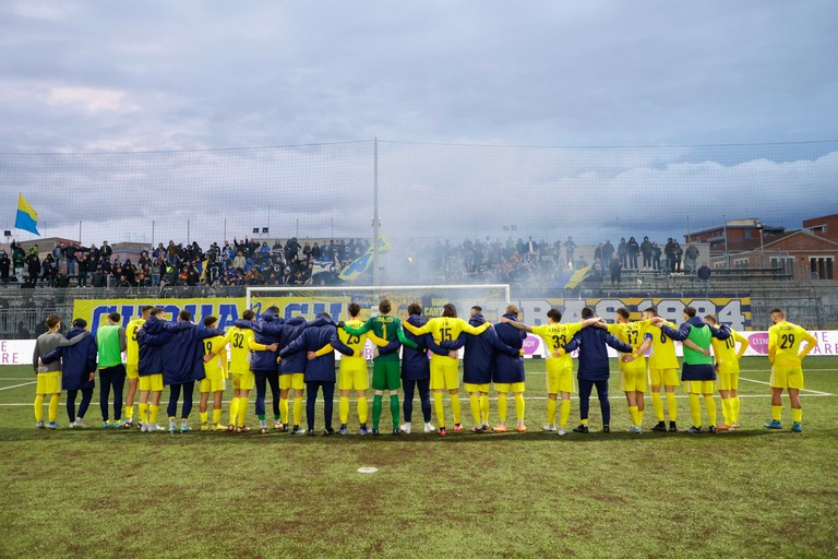 Saluto agli Ultras Audace Cerignola. <span>Foto Vito Monopoli</span>