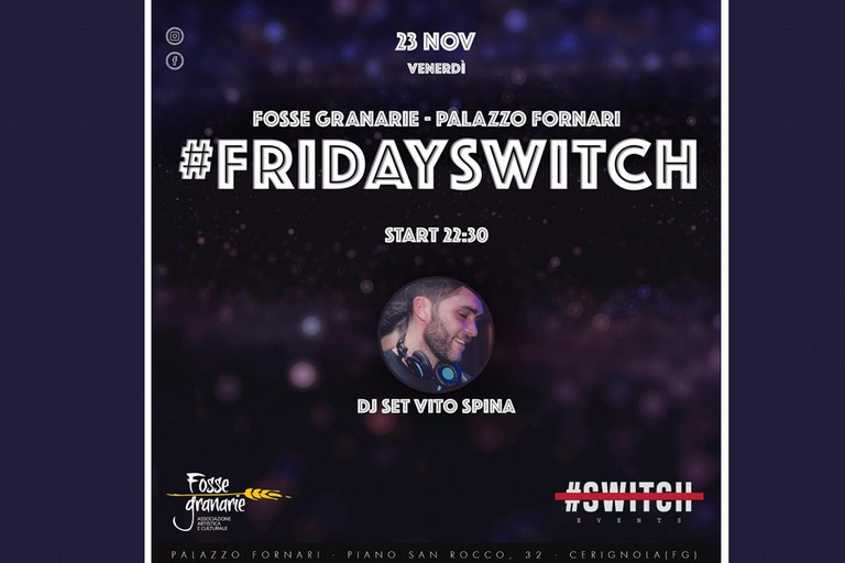 #Fridayswitch a Palazzo Fornari