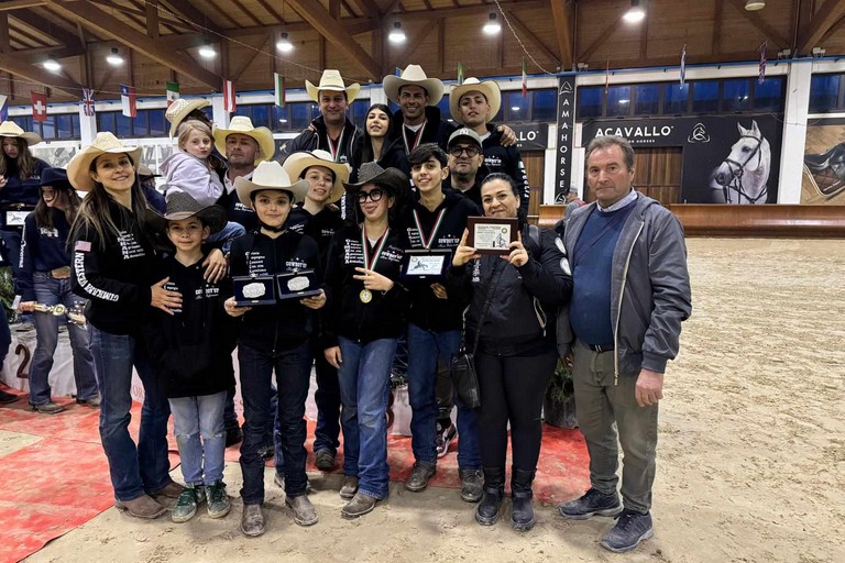 Allievi premiati Cow Boy Up Cerignola