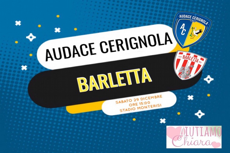 Audace e Barletta Aiutano Chiara