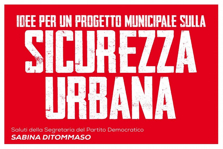 Convegno PD Sicurezza Urbana