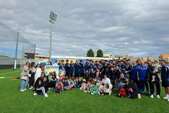 L’Audace Cerignola incontra i bambini dell’Istituto Vasciaveo: una giornata di sport, emozioni e condivisione